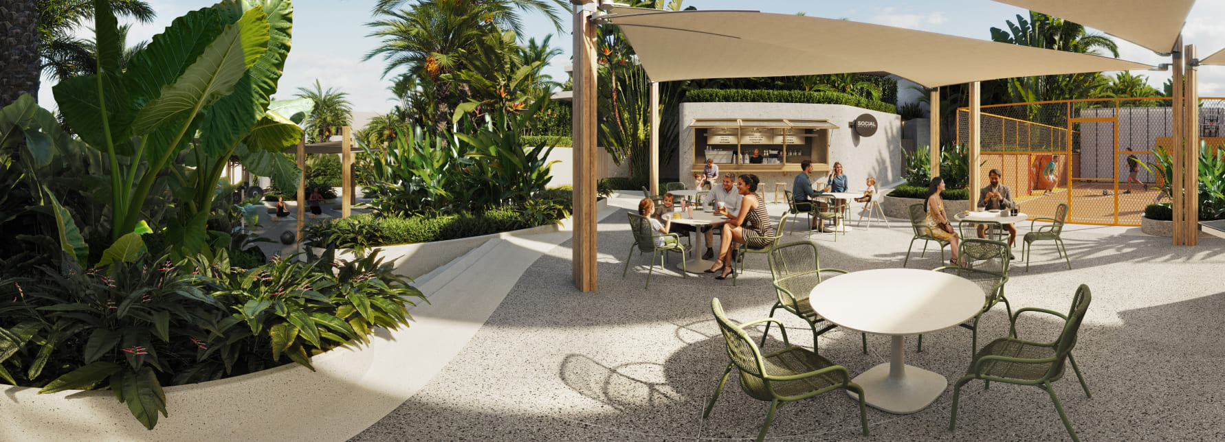 Lounge area