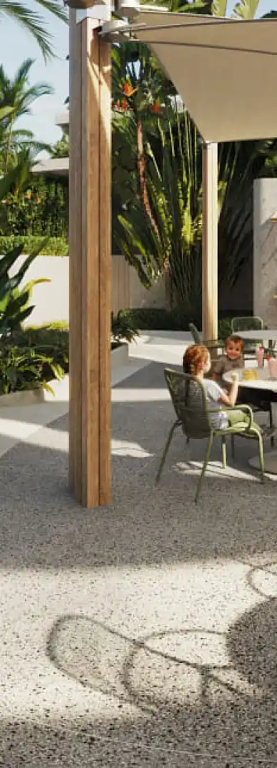 Villas in phuket with common Lounge area and caffe