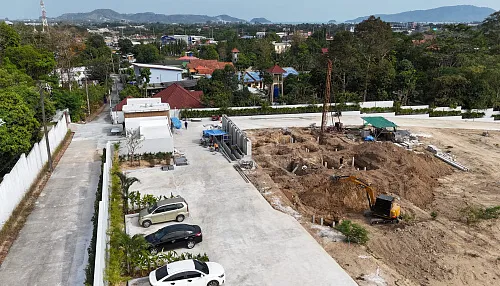 Construction progress Mutti Family Villas image_29 February 2025