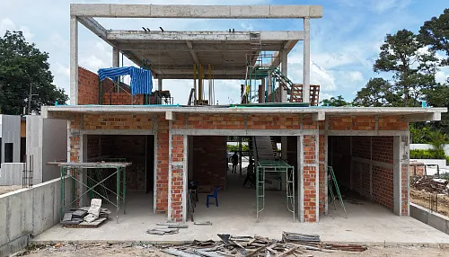 Construction progress Mutti Family Villas image_17 July 2025