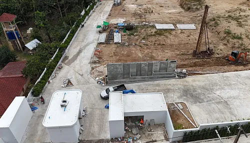 Construction progress Mutti Family Villas image_38 January 2025