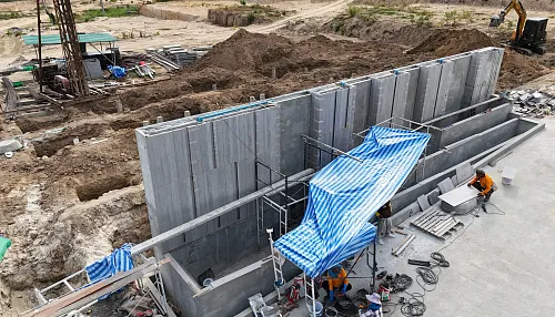 Construction progress Mutti Family Villas image_32 February 2025