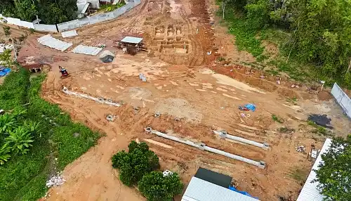 Construction progress Mutti Family Villas image_3 September 2025