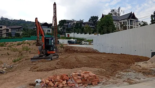 Construction progress Mutti Family Villas image_35 January 2025