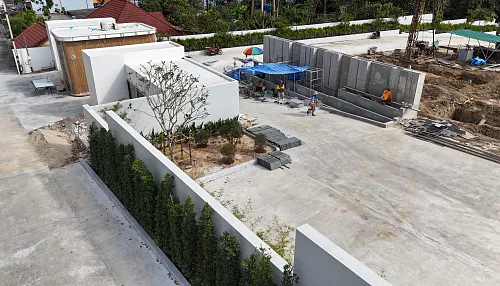 Construction progress Mutti Family Villas image_28 February 2025