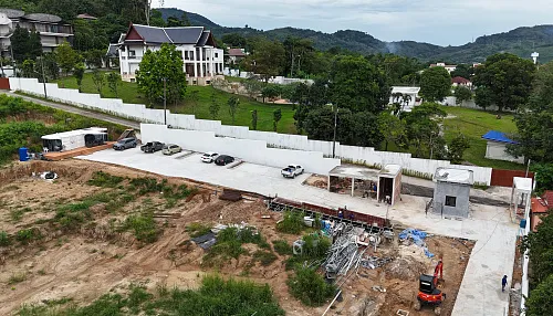 Construction progress Mutti Family Villas image_45 October 2024